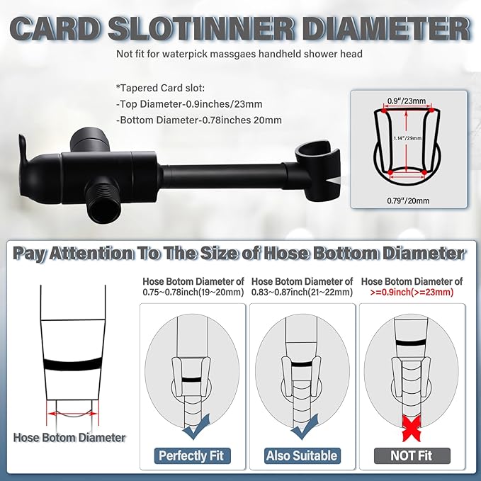YDmeet All Metal Shower Diverter Valve - Image 6