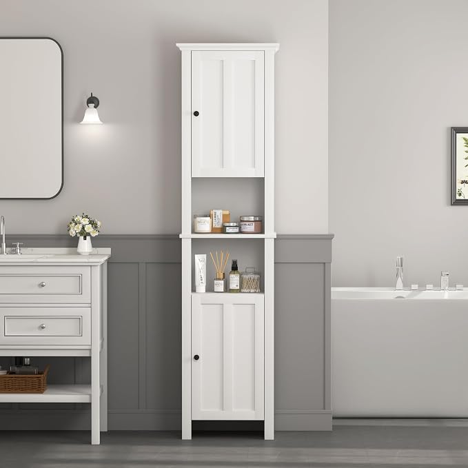 Tall Bathroom Storage Cabinet - Image 5