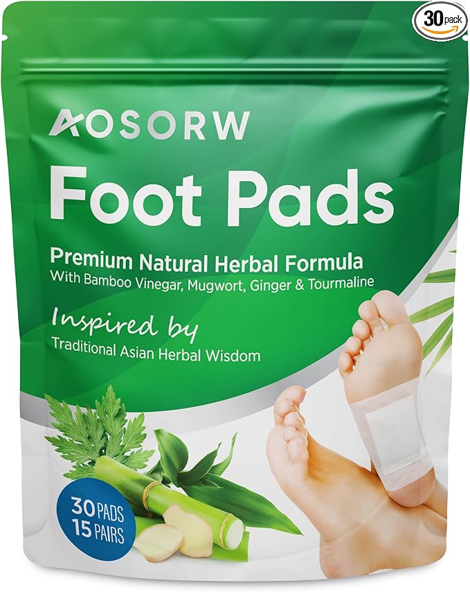 Natural Cleansing Foot Pads by AOSORW