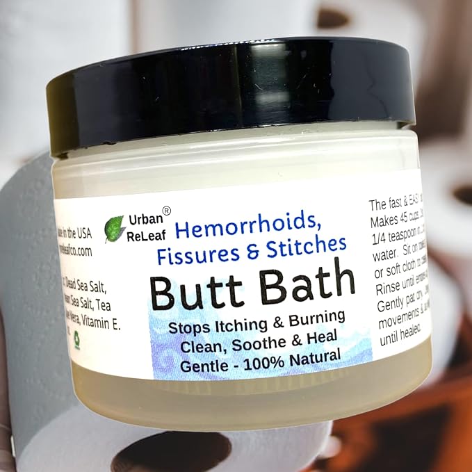 Urban ReLeaf Butt Bath ! Hemorrhoids, Fissures & Stitches. Helps itching & - Image 4
