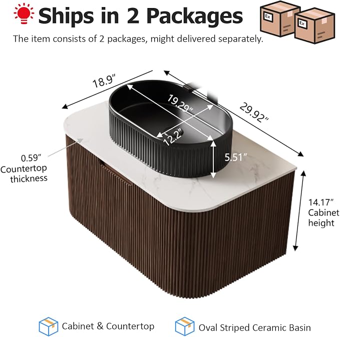 30" Floating Bathroom Vanity - Image 2