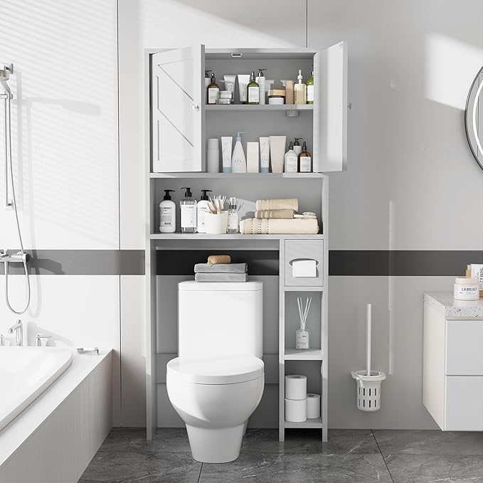 Meilocar Over Toilet Storage Cabinet - Image 5