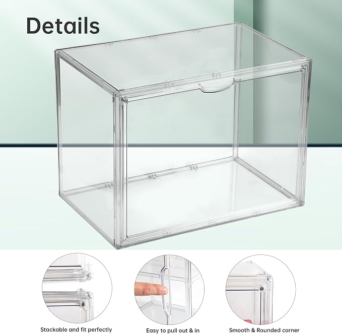 2X-Large 15.7"X11.8"X9.8" Acrylic Display Case - Image 4