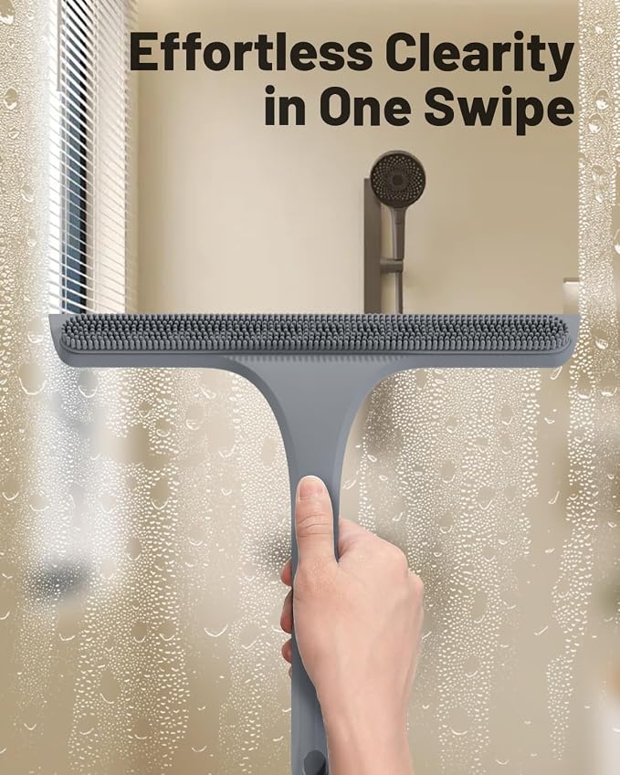 2-in-1 Silicone Shower Squeegee - Image 7