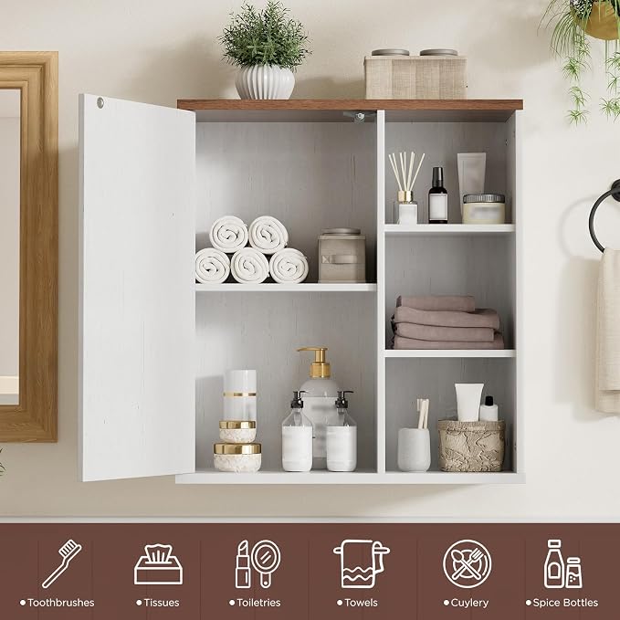 Bathroom Wall Cabinet, Farmhouse Medicine Cabinet - Image 3