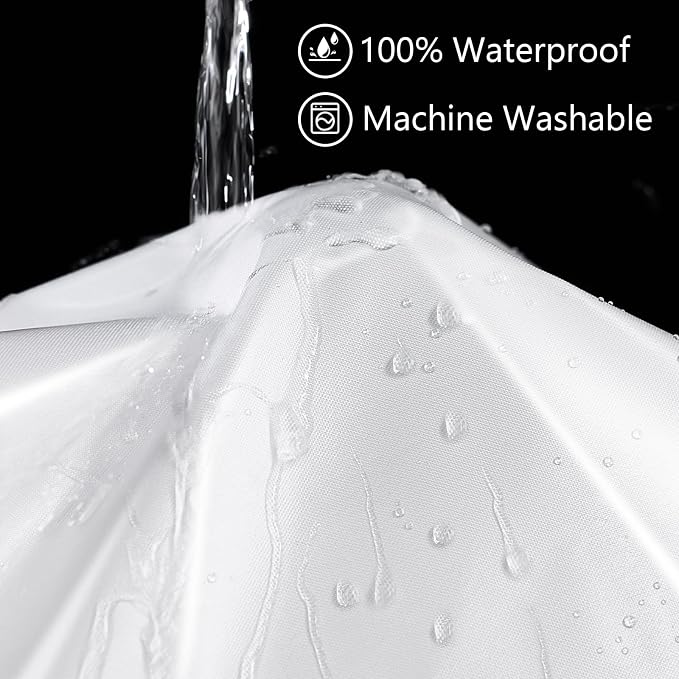 VANZAVANZU Hookless Shower Curtain - Image 5