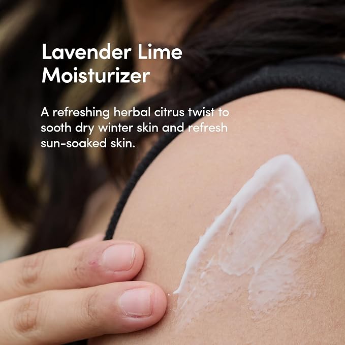 LATHER - Lavender Lime Body Moisturizer, 8 fl oz - Daily Hydrating Body Lotion - Image 2