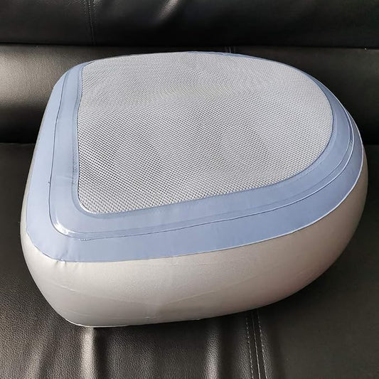Hot Tub Booster Cushion w/Suction Cups, Inflatable Spa Cushion PVC Bathtub by JustEJoy