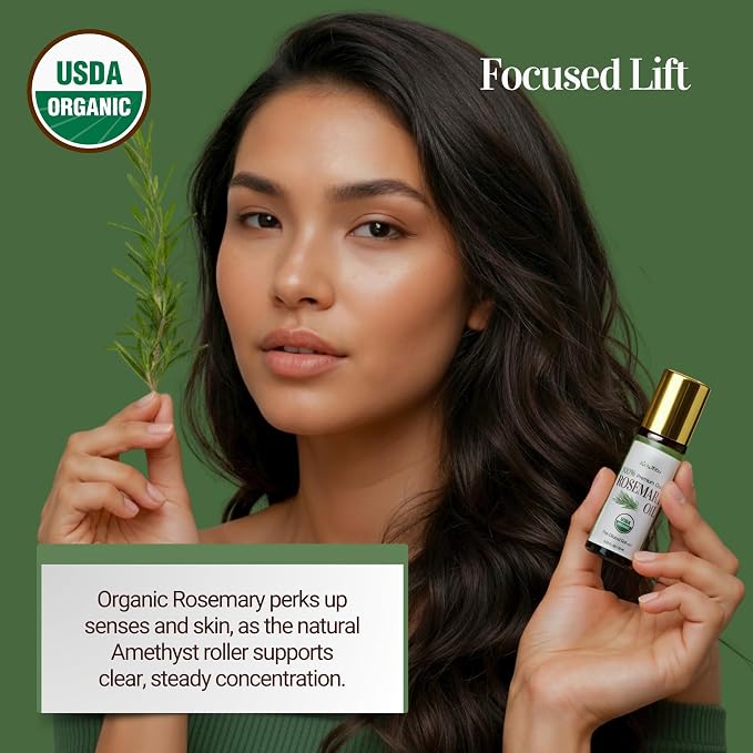BodyJ4You Rosemary Essential Oil Roll On - Image 3