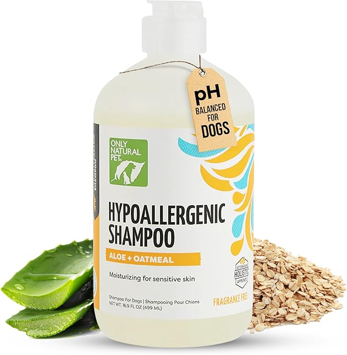 Only Natural Pet Hypoallergenic Shampoo by OnlyNaturalPet
