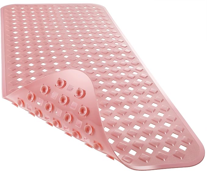 Yimobra Non Slip Bath Mat, Super Strong Suction Cups, 34.5"x15.5"Long Tub Mat by Yimobra