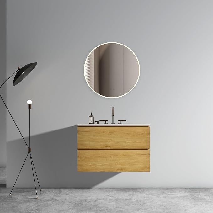 Floating Wall Mounted Bathroom Vanity - Image 6