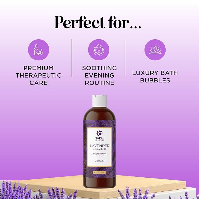 Premium Lavender Bubble Bath for Women - Image 2