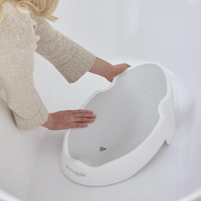 Shnuggle | Newborn Baby Bath Support | Ergonomic Soft-Touch Seat | Lightweight - Image 9