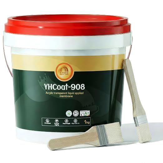 35 oz Transparent Waterproof Coating, Water-Based Outdoor & Indoor Paint Sealer by ORIENTALYUHONG
