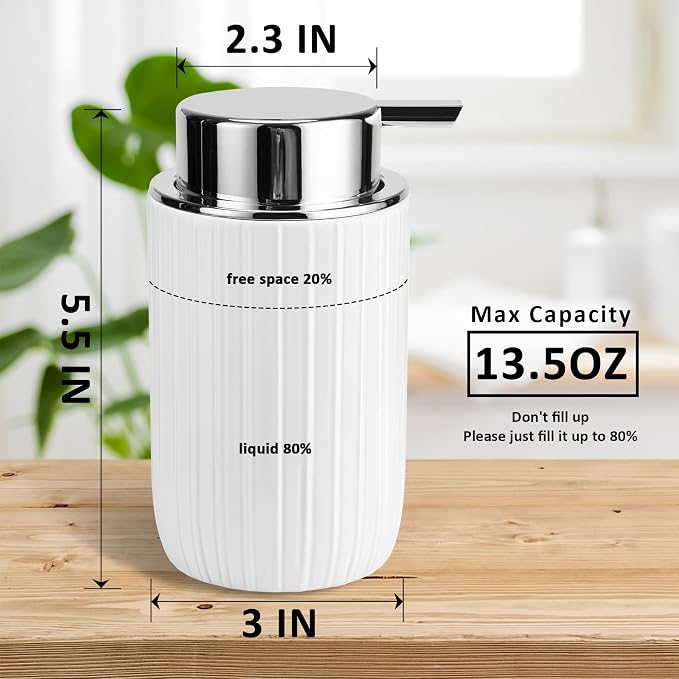 Soap Liquid Dispenser Ceramic - Image 4