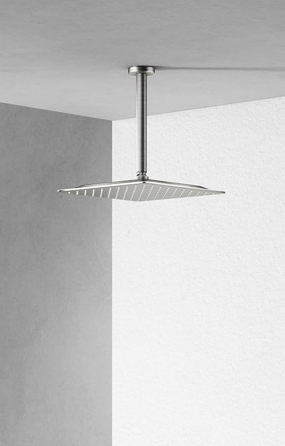 VBFF-Shower Head, rain shower head, 8 inch- Square Shower Head, 1.8 GPM Flow - Image 2