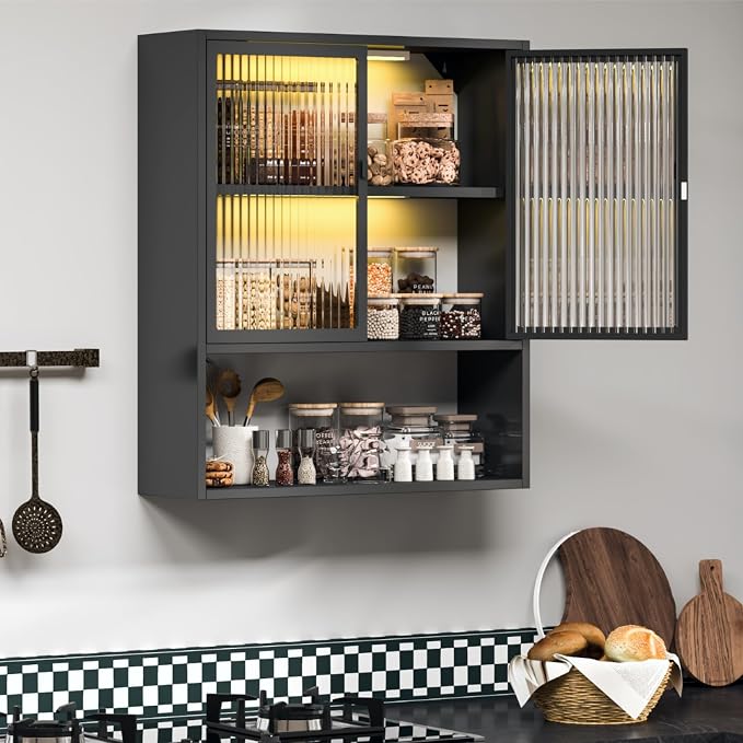 Metal Wall Cabinet, Spice Rack - Image 2