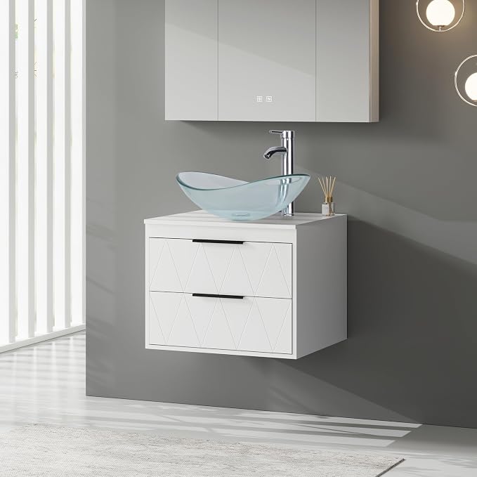 eclife 24" Floating Bathroom Vanities by eclife