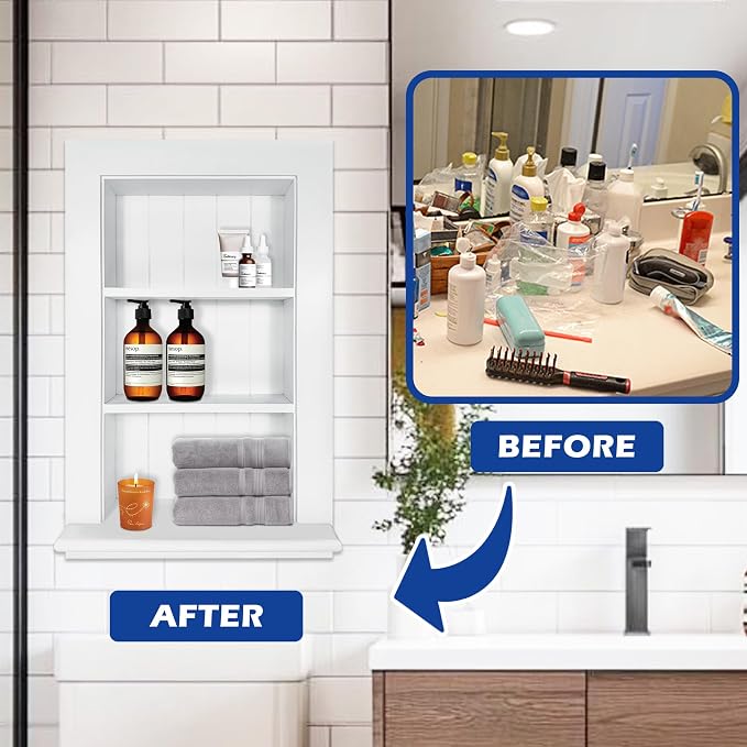 Royxen Bathroom Wall Cabinet - Image 4