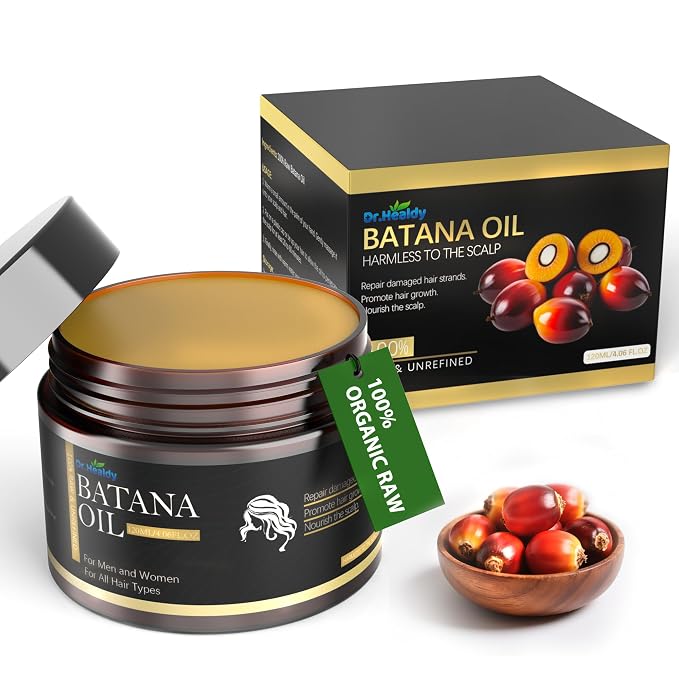 Dr.Healdy Batana Oil for Hair Growth and Nourishment-100% Raw Unrefined Batana by DrHealdy