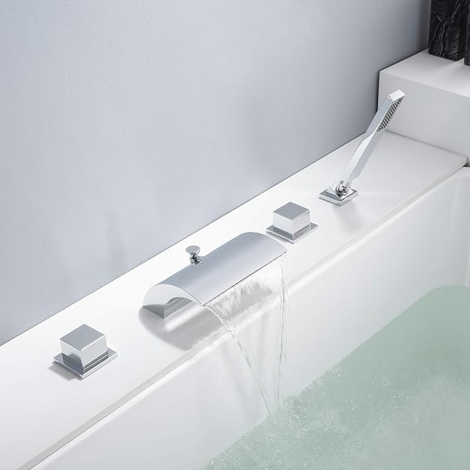 sumerain Four Hole Roman Tub Faucet - Image 4