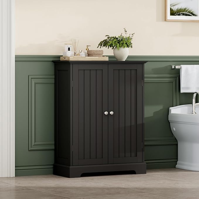 ChooChoo Bathroom Floor Cabinet, Modern Bathroom Storage Cabinet - Image 2