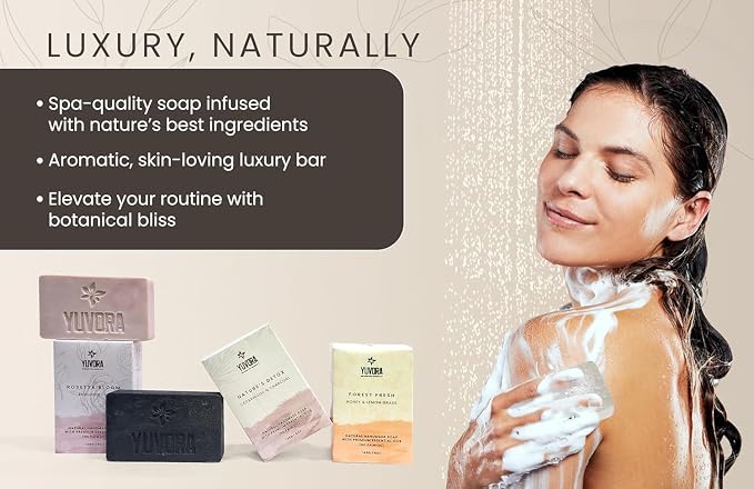 Handmade Women’s Body Soaps 5 OZ Pack of 4 – Long-Lasting Natural Bar Soap – - Image 5