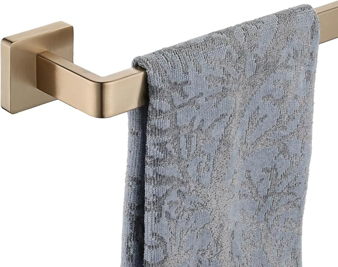 JQK Champagne Bronze Towel Bar, 16 Inch 304 Stainless Steel Thicken 0.8mm Towel by Homeimprovement
