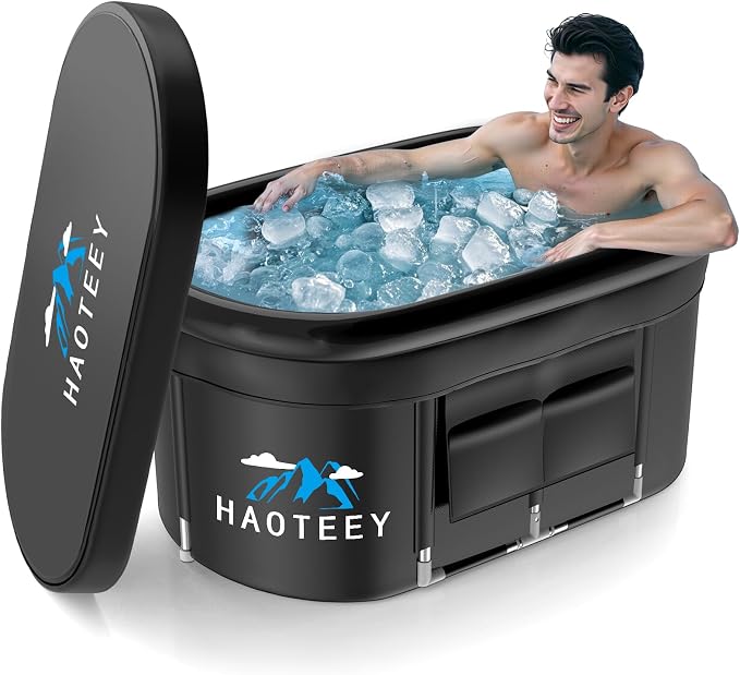 129 Gal Large Oval Ice Bath Tub by Unknown