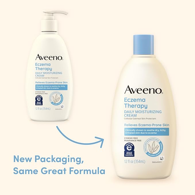 Aveeno Eczema Therapy Daily Moisturizing Body Cream - Image 2