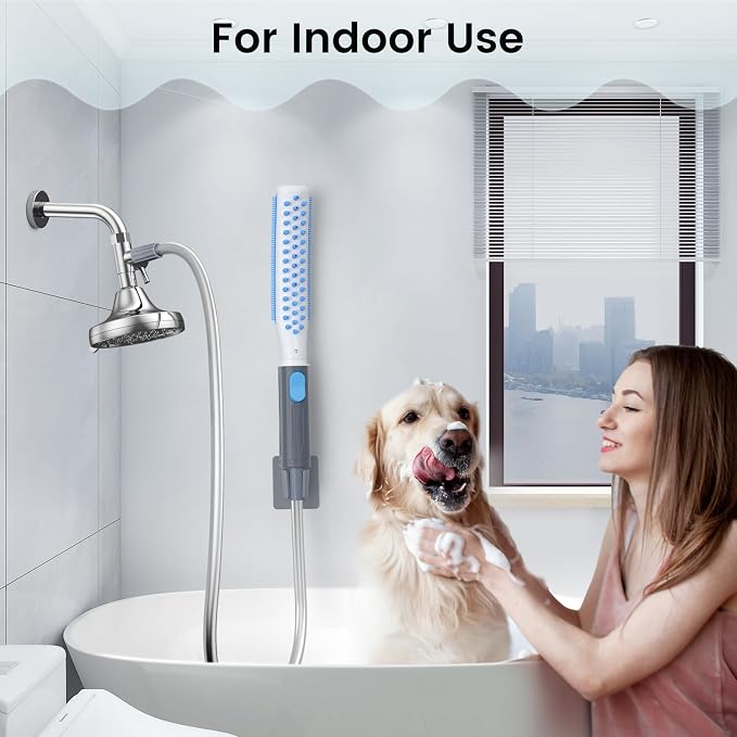 Dog Shower Attachment, Dog Washing Hose Attachment - Image 3