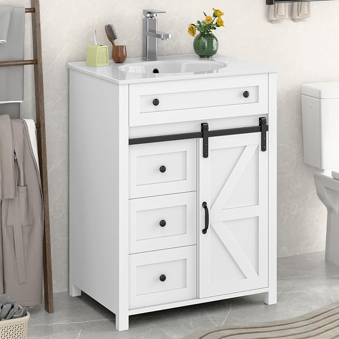 Vabches 24 Inch Bathroom Vanity - Image 3