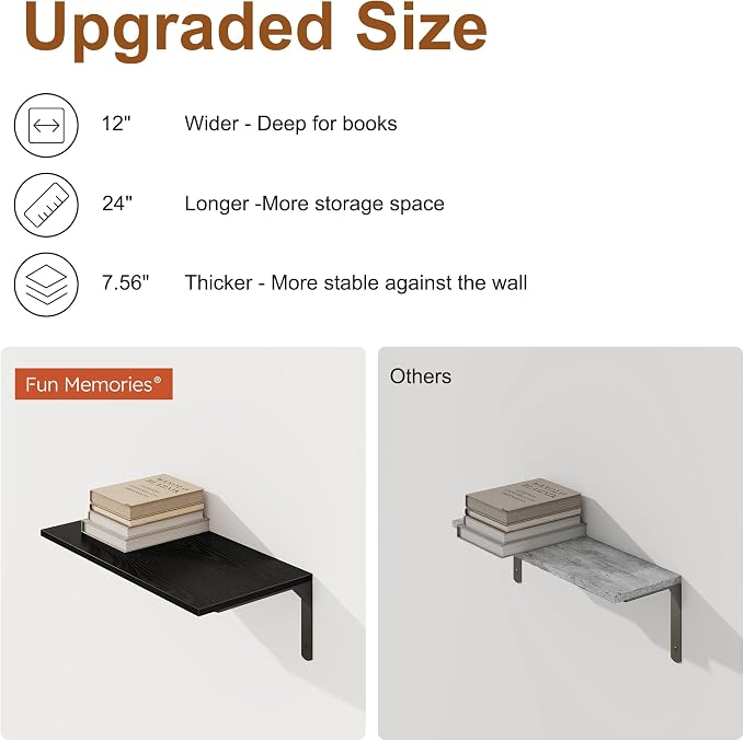 Fun Memories Deep Floating Shelves - Image 5