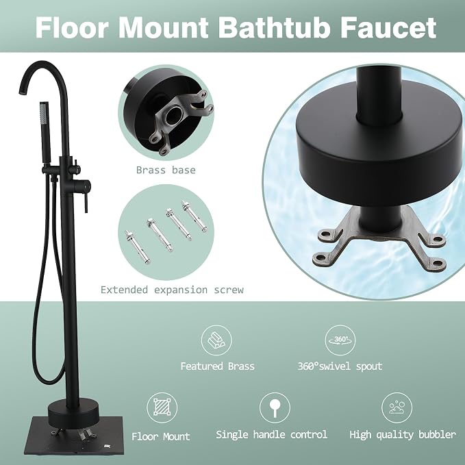 Freestanding Bathtub Faucet - Image 7