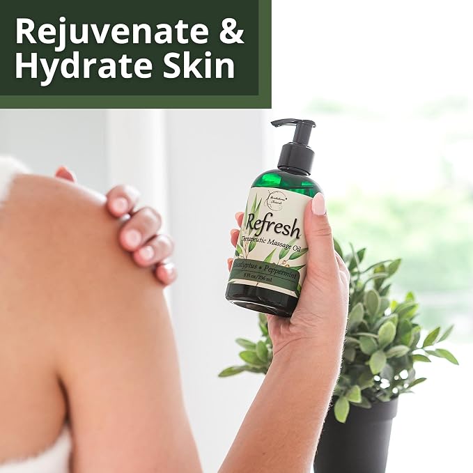 Refresh Massage Oil for Massage Therapy - Image 4