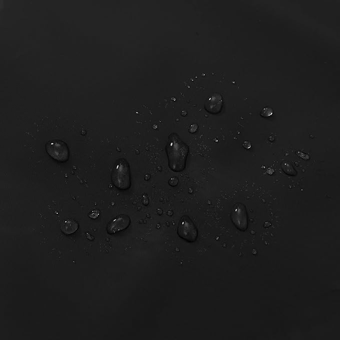 Barossa Design Extra Long Black Shower Curtain Liner - Image 5