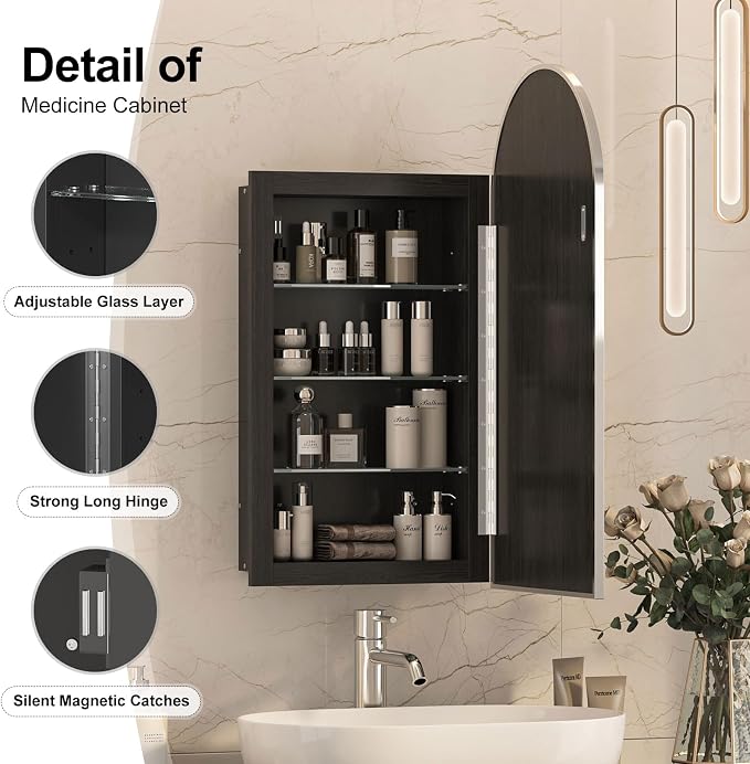 Recessed Medicine Cabinet Mirrors - Image 4