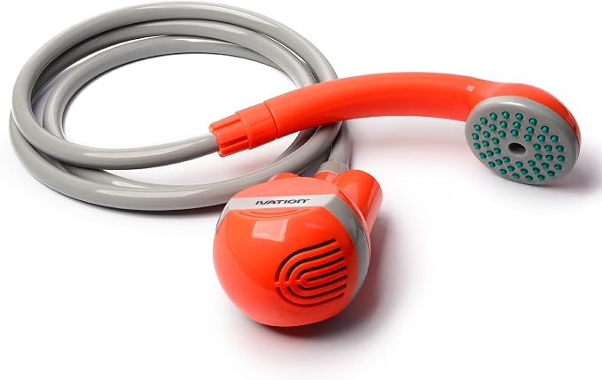 Ivation Portable Outdoor Shower, Battery Powered by Ivation