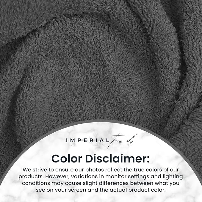 50 PK Saloon Towel Dark Grey - Image 2