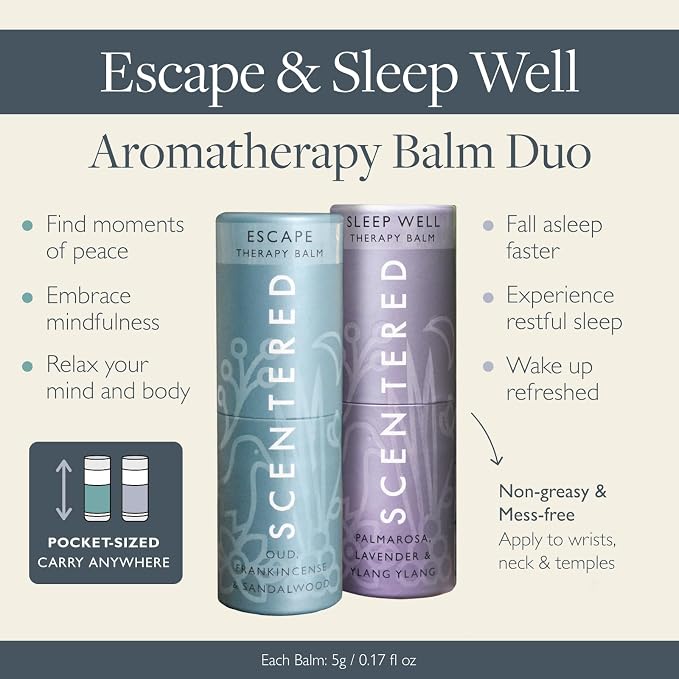 Scentered Aromatherapy Balm Stick Duo - Image 2