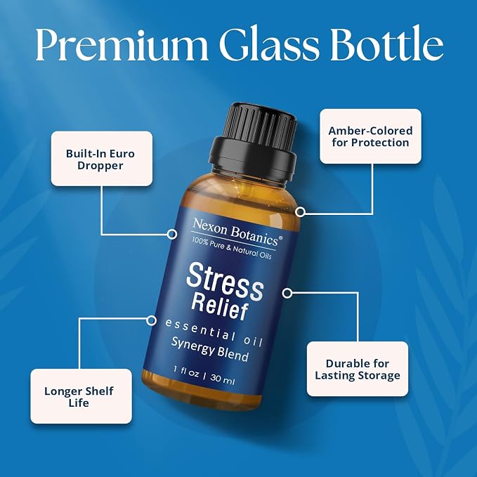 Stress Relief Essential Oil Blend 30 ml - Image 8