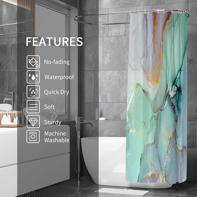 Gibelle Extra Long 72 x 84, Abstract Marble - Image 2