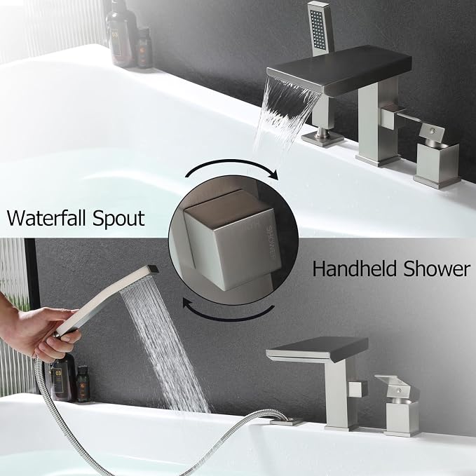 Waterfall Roman Tub Faucet - Image 4
