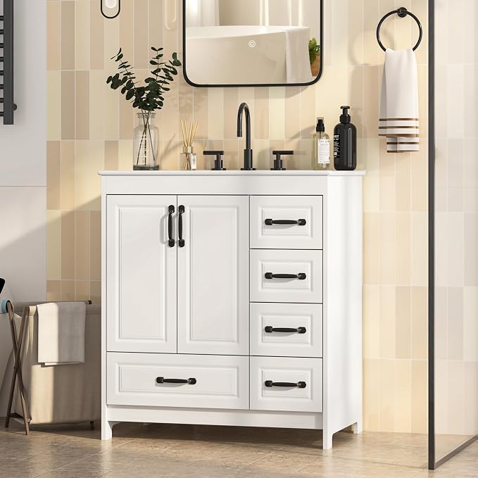 Freestanding Bathroom Vanity by Mepplzian