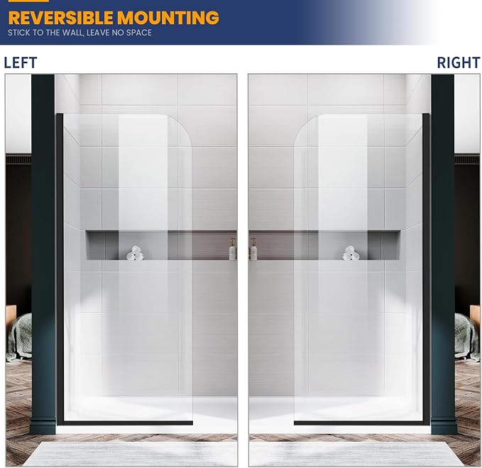 Glass Shower Panel, Simple Shower Door Panel - Image 6