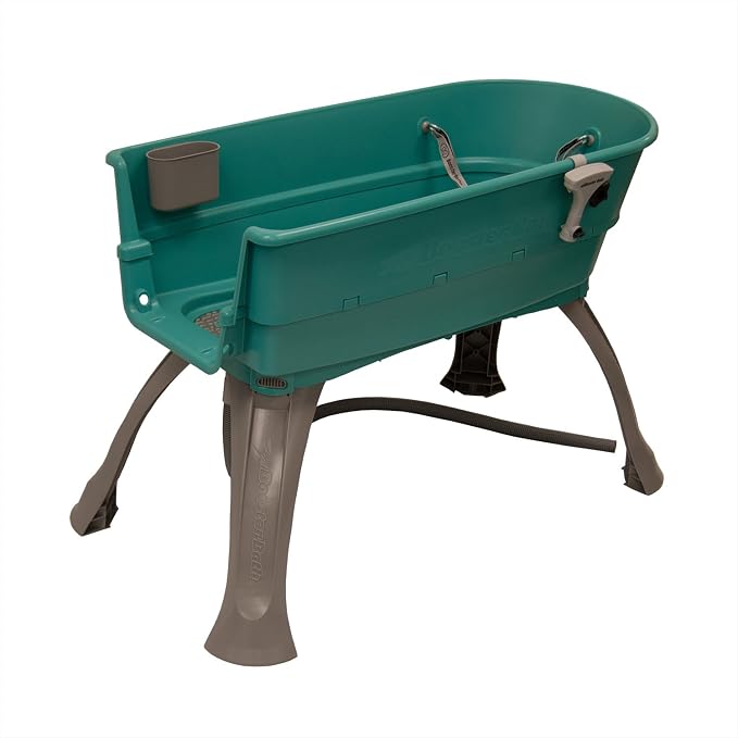 Booster Bath Elevated Pet Bathing Large Teal - Image 2