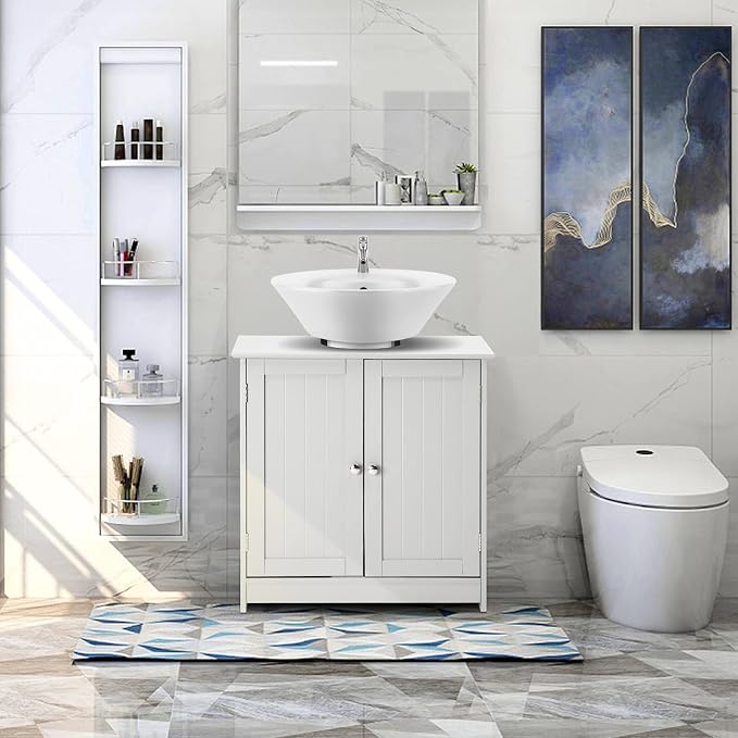 Bonnlo Pedestal Sink Storage Cabinet - Image 5