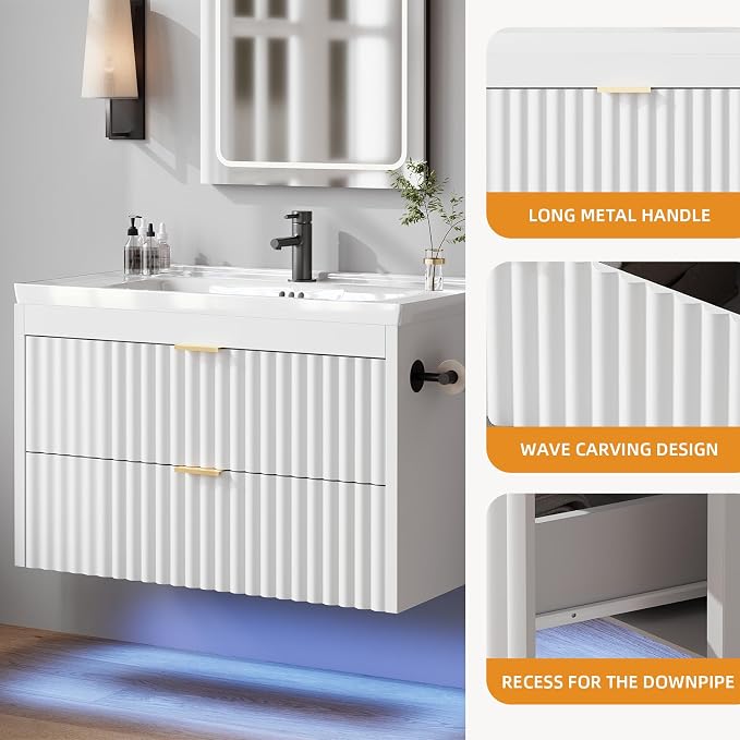 4ever2buy 24 Inch Bathroom Vanity - Image 7