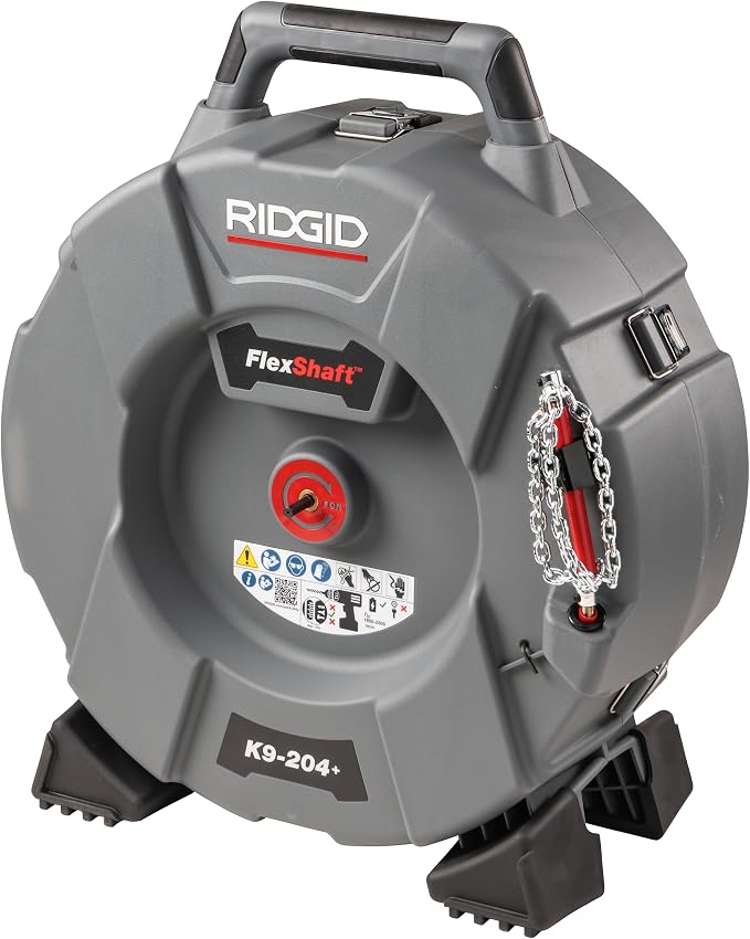 RIDGID 76198 FlexShaft K9-204+ Drain Cleaning Machine by RIDGID